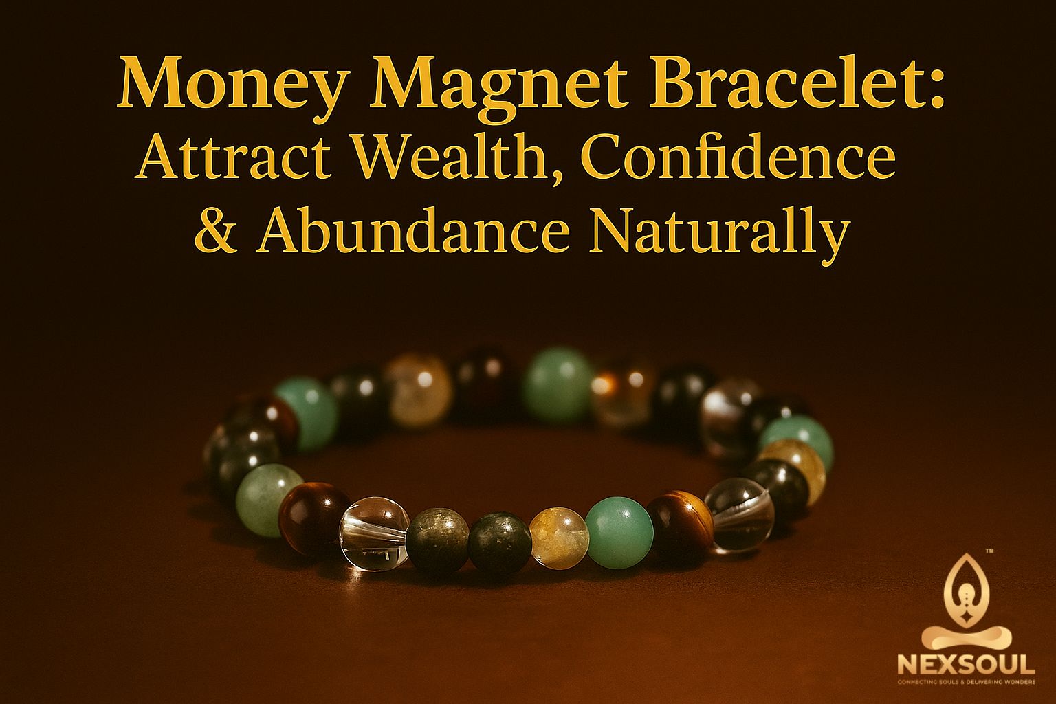 Money Magnet Bracelet: Attract Wealth, Confidence & Abundance Naturally