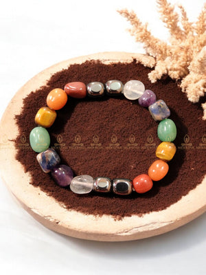 7 Chakra Tumble Bracelet - Nexsoul