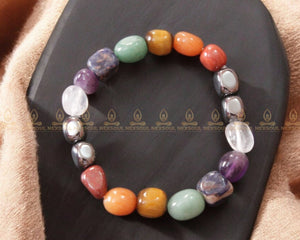 7 Chakra Tumble Bracelet - Nexsoul