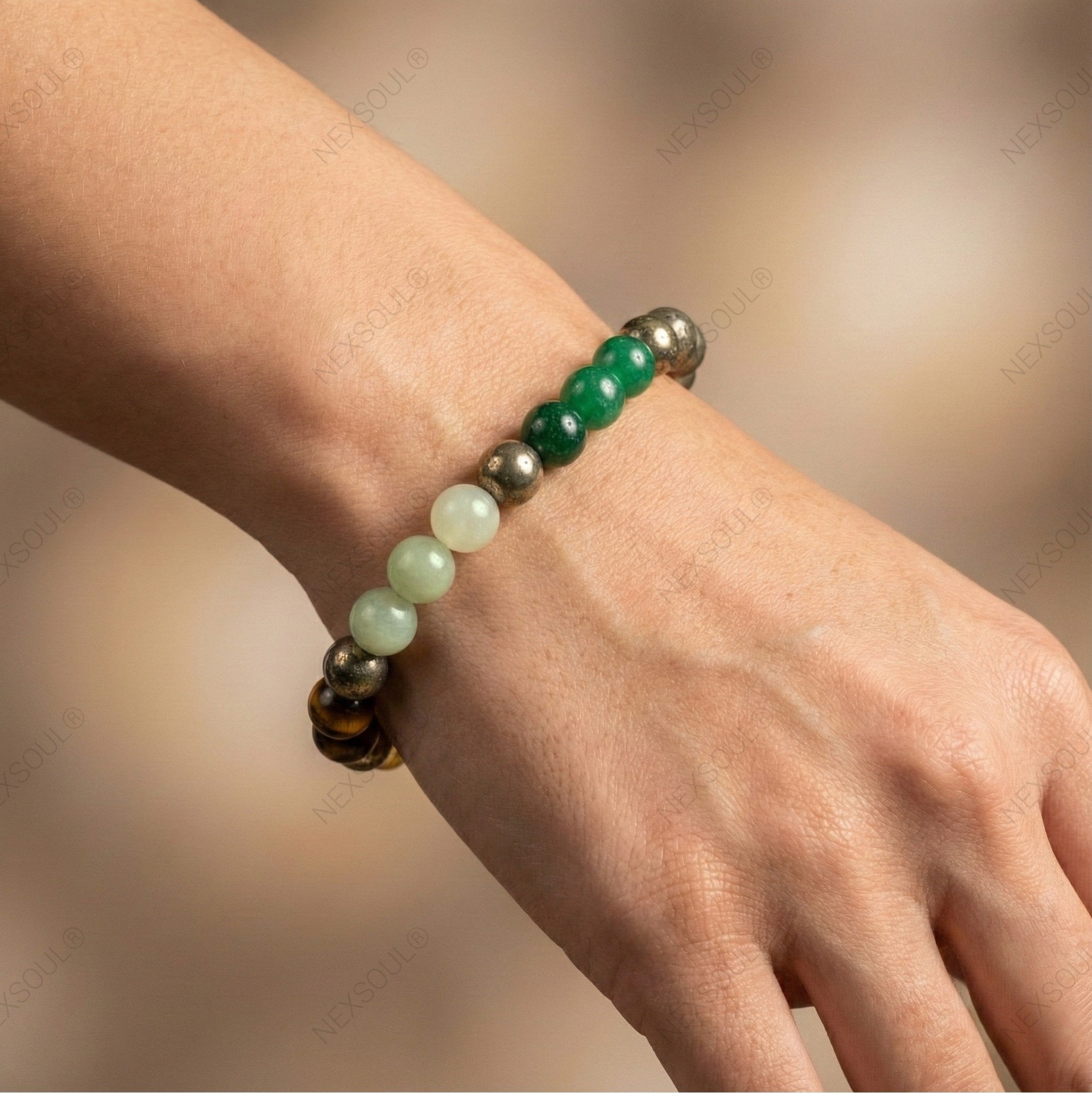 Dhanyog Bracelet (Lab Certified Crystal Set) - Nexsoul